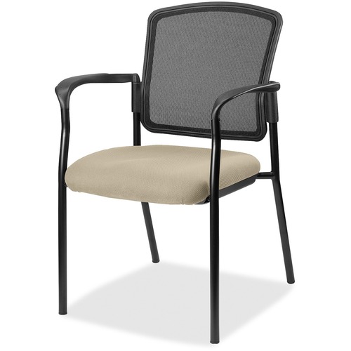 Guest Chair, Fabric Seat, With Arms, 25-4/5" x 20" x 32", Travertine