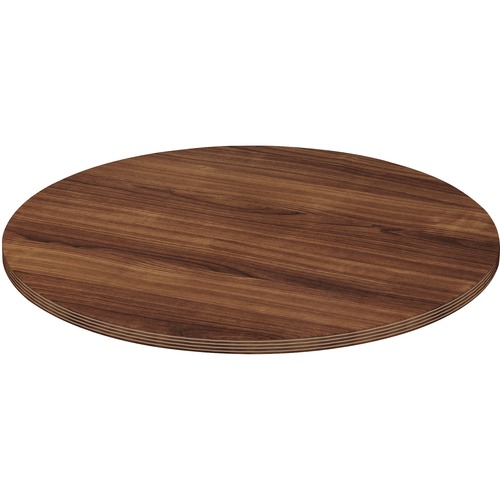Top, Round, 1.5" Top, 42" Walnut