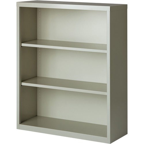 Bookcase, 12 Inch D x 42 Inch H, Gray