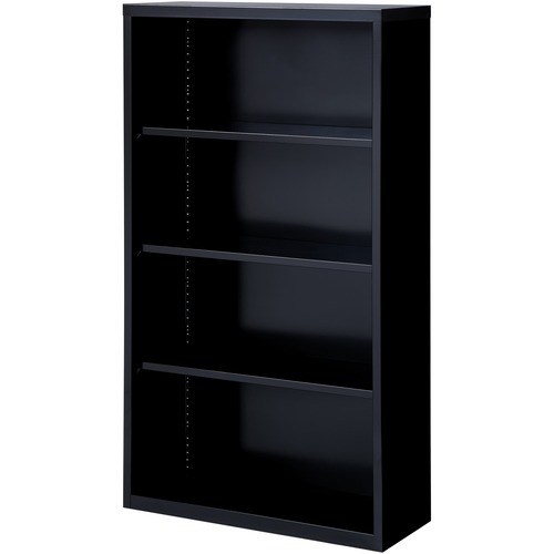 Bookcase, 12" D x 60" H, Black