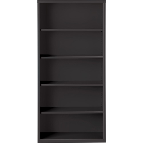 Bookcase, 12" D x 72" H, Black