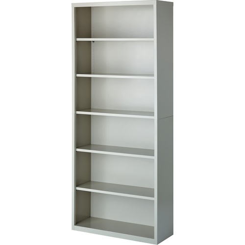 Bookcase, 12" D x 82" H, Gray