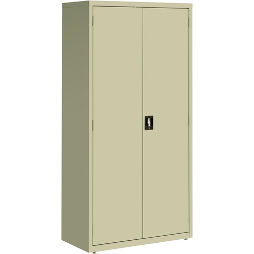 Steel Storage Cabinets, 36" x 18" x 72", Putty
