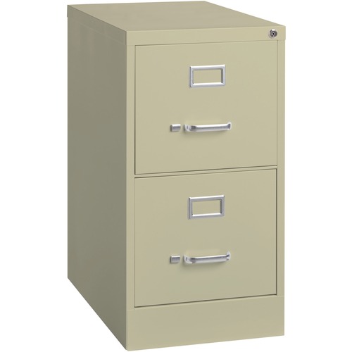 File, Vertical, 2 Drawer, 22", Letter, Polyurethane