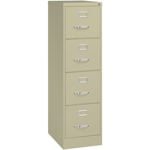 Vertical File, 22" Deep, Commercial, 4-Drawer, 15"x22"x52", PY