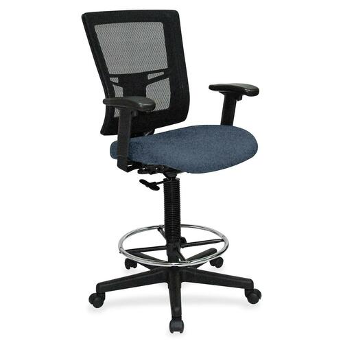 Drafting Stool, Fabric Seat, 27" x 25" x 15", Chesapeake