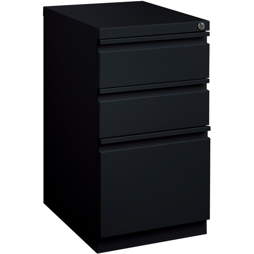File, Pedestal, Mobile, 19", Black/Brown/Forest, Black