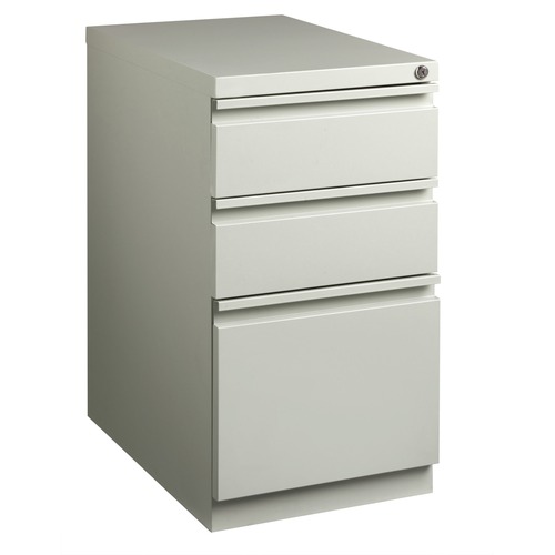 File, Pedestal, Mobile, 22", Blue/Black/Forest, Light Gray