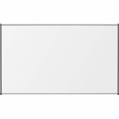 Dry-Erase Board, Magnetic, Porcelain, 6' x 4', Satin Alum Frame