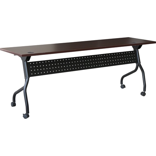 Training Table, 72"x23-3/5"x29-1/2", Medium/Brown