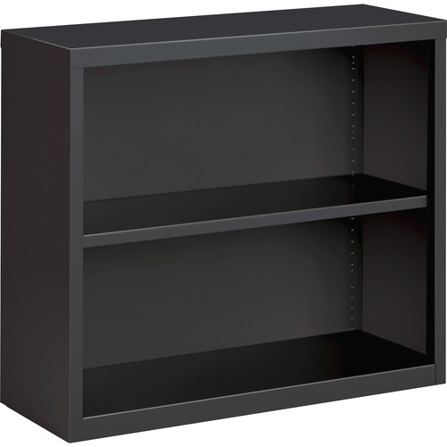 Bookcase, 2 Shelf, 30 Inch, Char