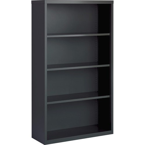 Bookcase, 4 Shelf, 60 Inch, Char