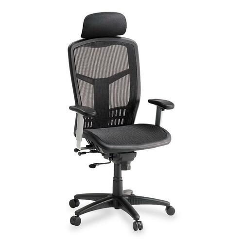 Chair, Task, H-Back, Black