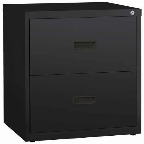File, Lateral, 2 Drawer, 30", Black