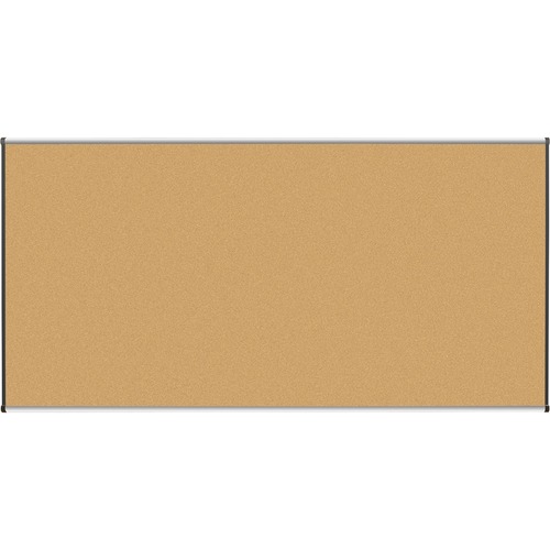 Natural Cork Board, 8'x4', Satin Finish