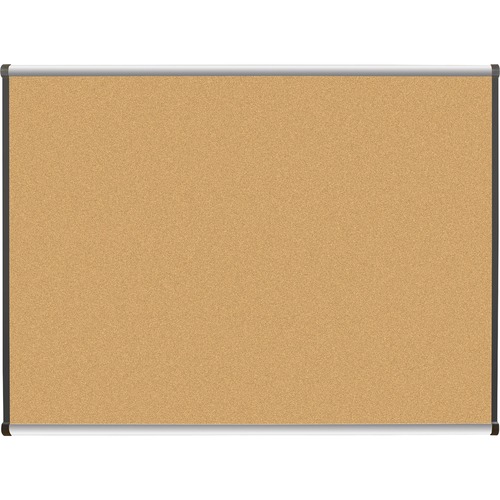 Natural Cork Board, 4'x3', Satin Finish