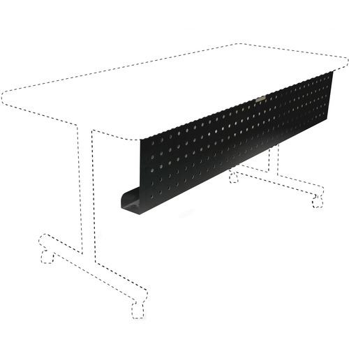 Panel, Modesty, Training, Black, 48"