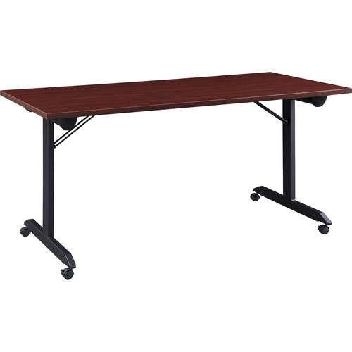 Training Table, Folding, Mobile, 63" x 23-5/8" x 29-1/2", MY/BK