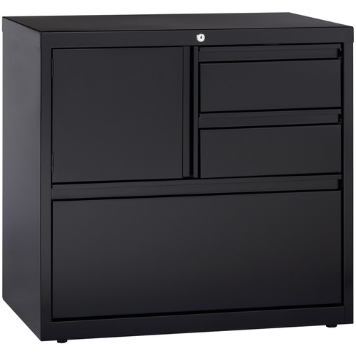 PSC Door Lateral File, 30" x 18-5/8" x 28", Black
