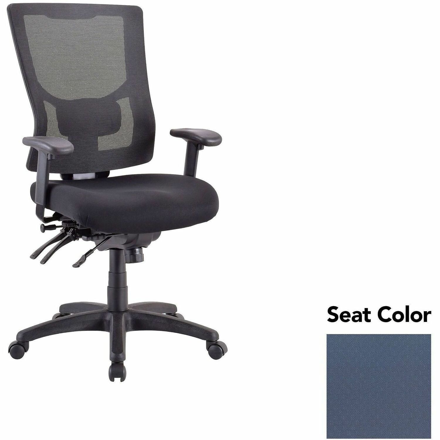 Chair, Hi Back, Periwinkle Blue