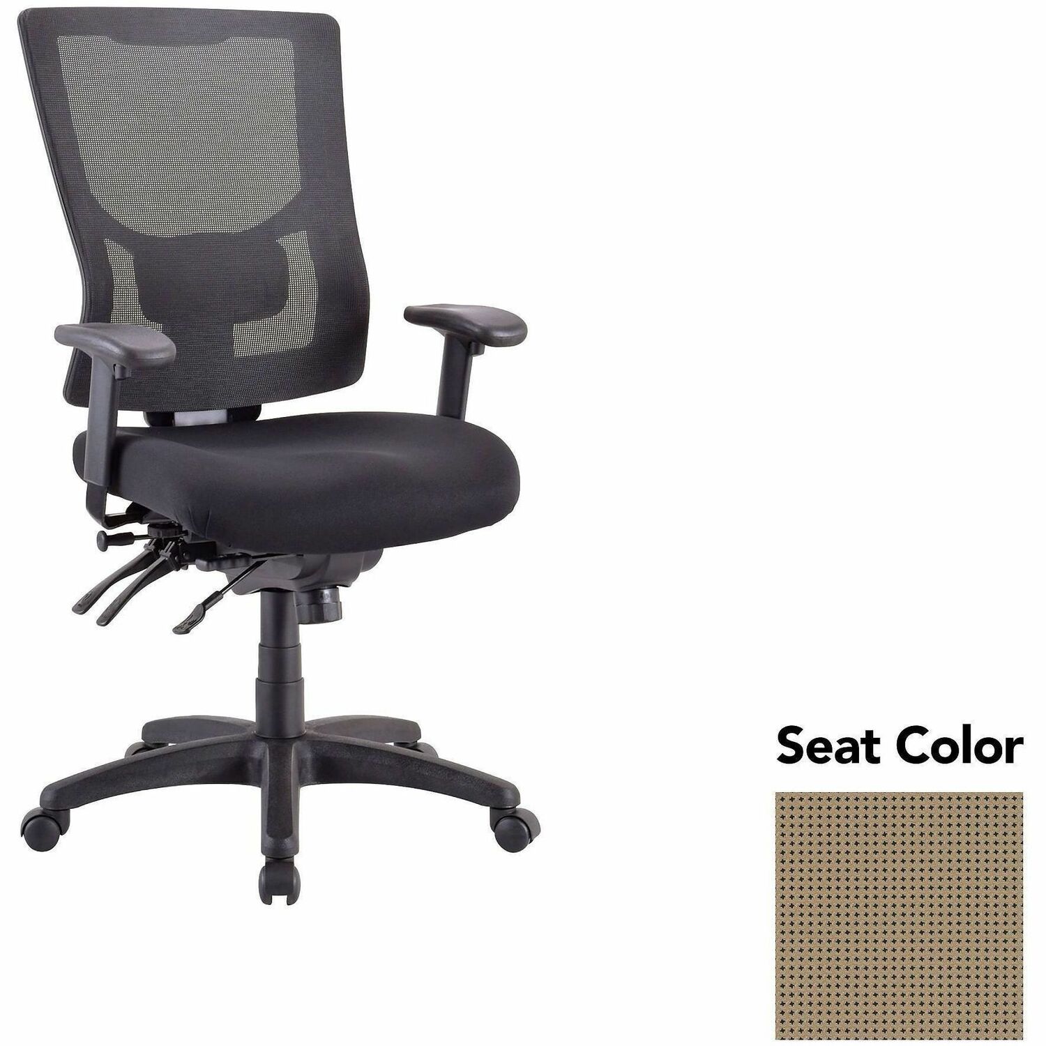 Chair, Hi Back, Latte