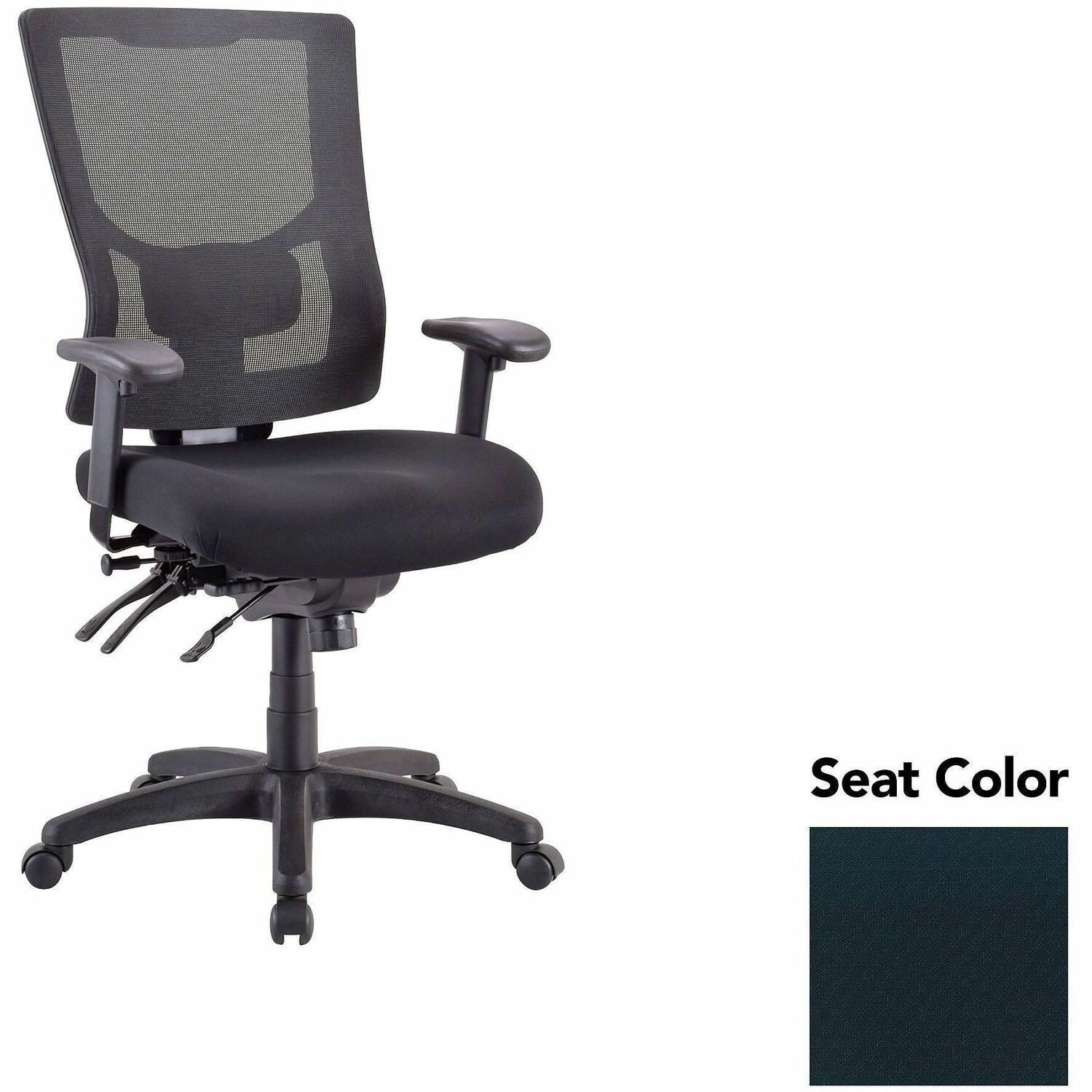 Chair, Hi Back, Ebony