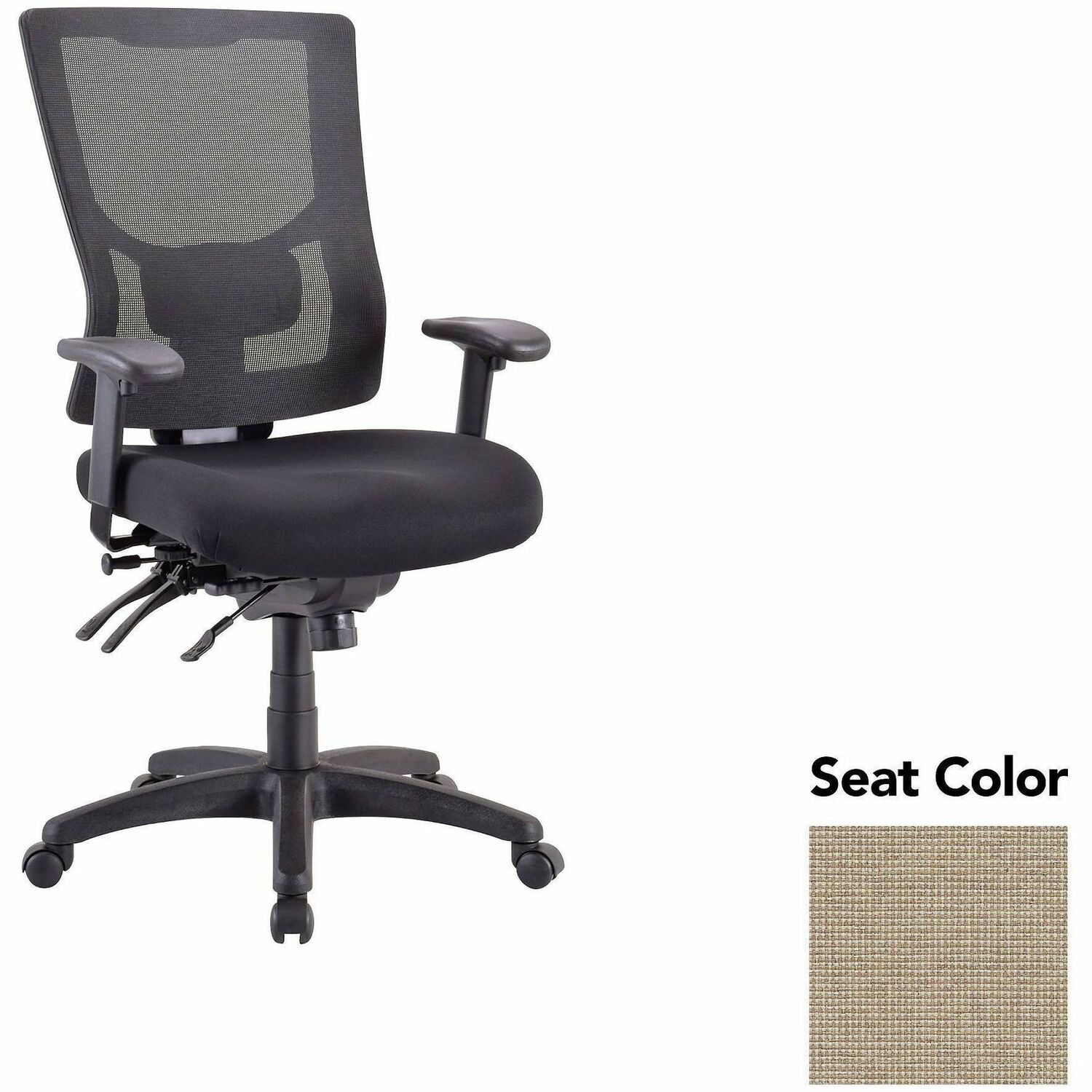 Chair, Hi Back, Travertine