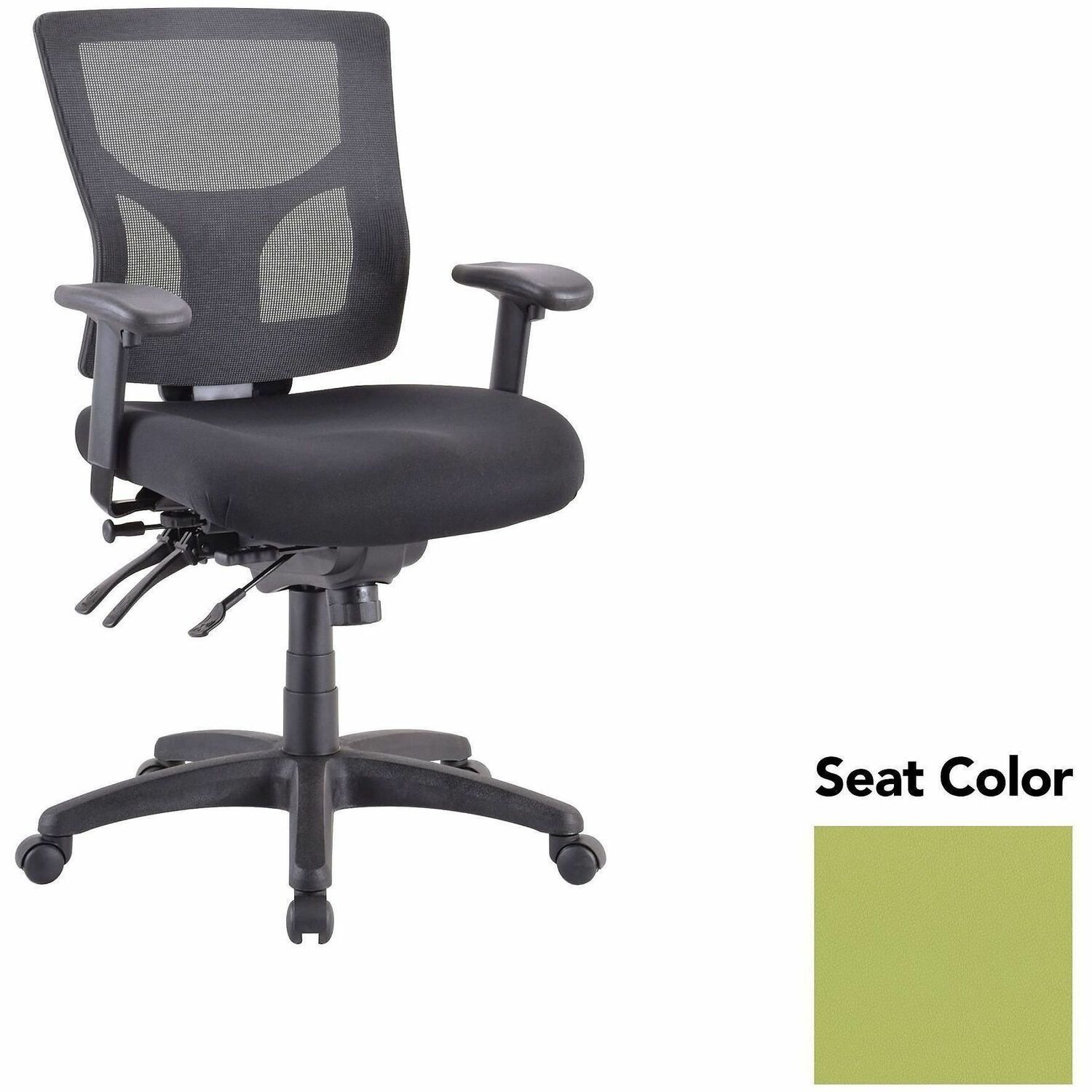 Chair, Mid Back, Apple Green