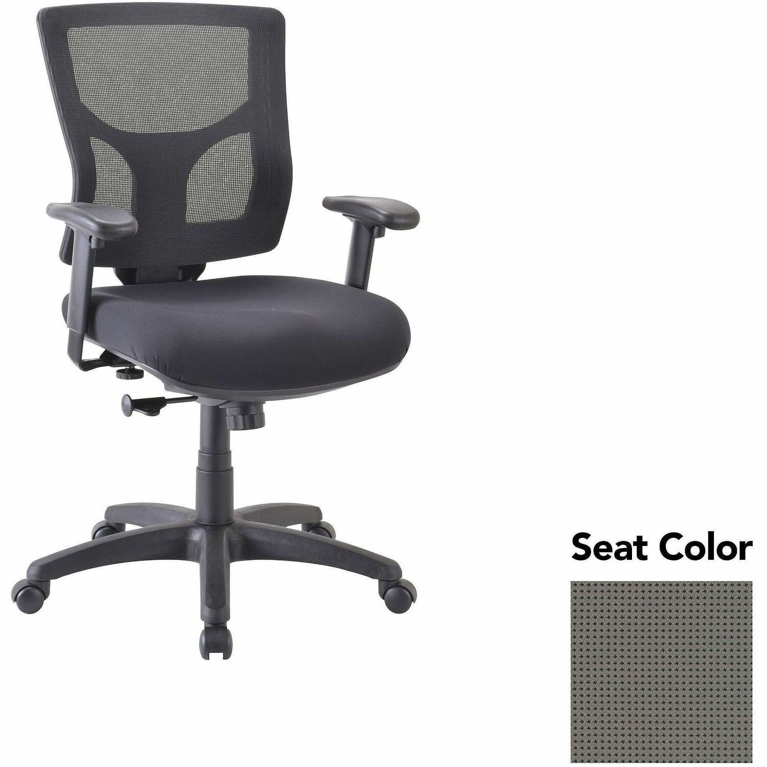 Chair, Mid, Swivel/Tilt, Fog