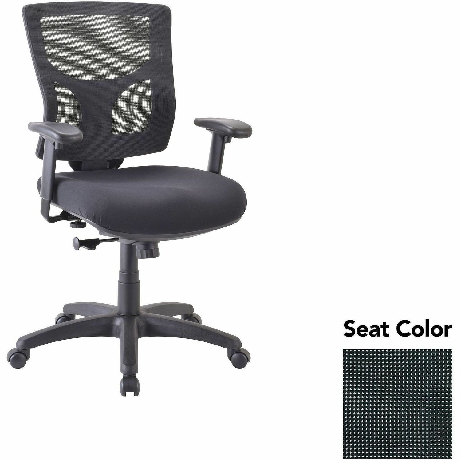 Chair, Mid, Swivel/Tilt, Tuxedo
