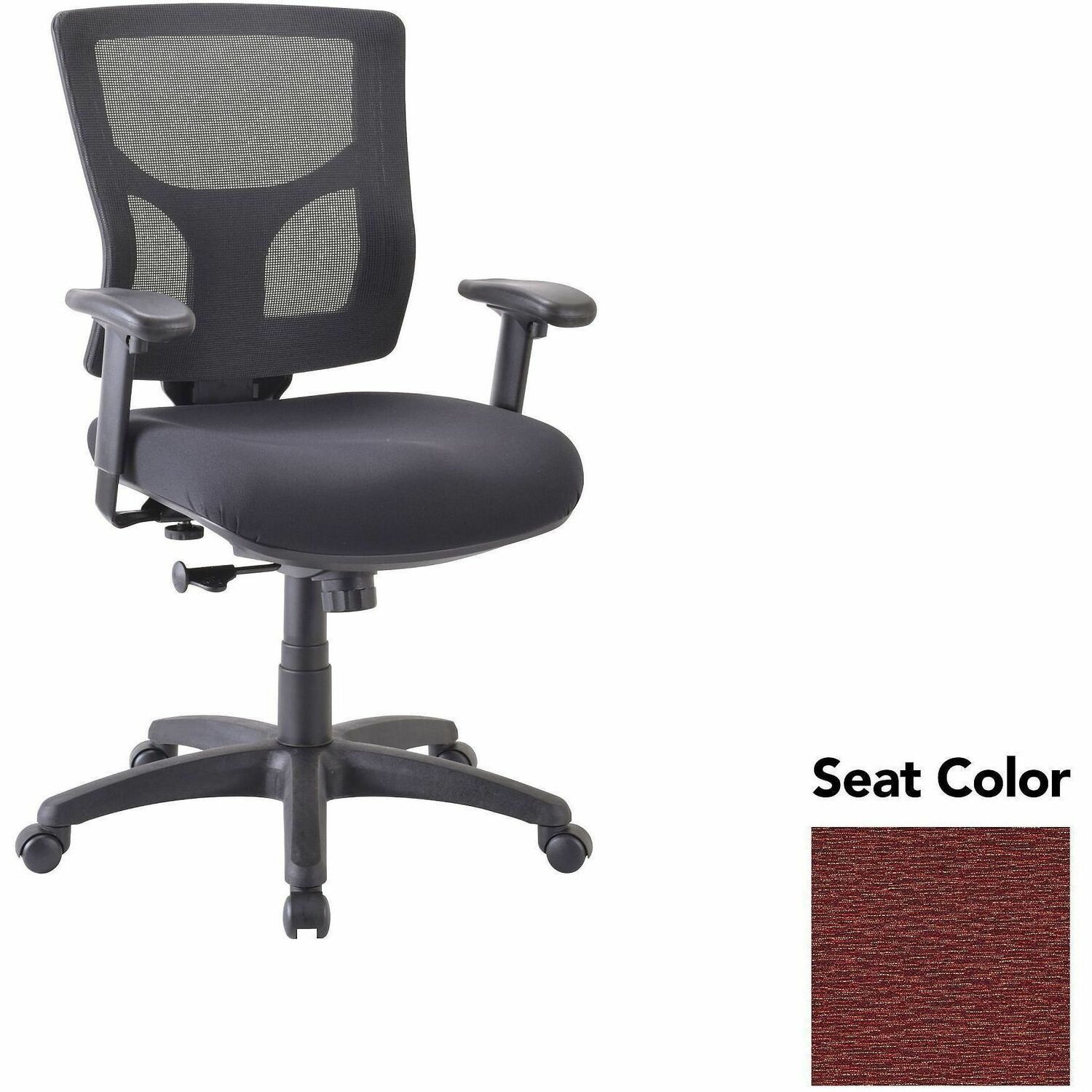 Chair, Mid, Swivel/Tilt, Carmine