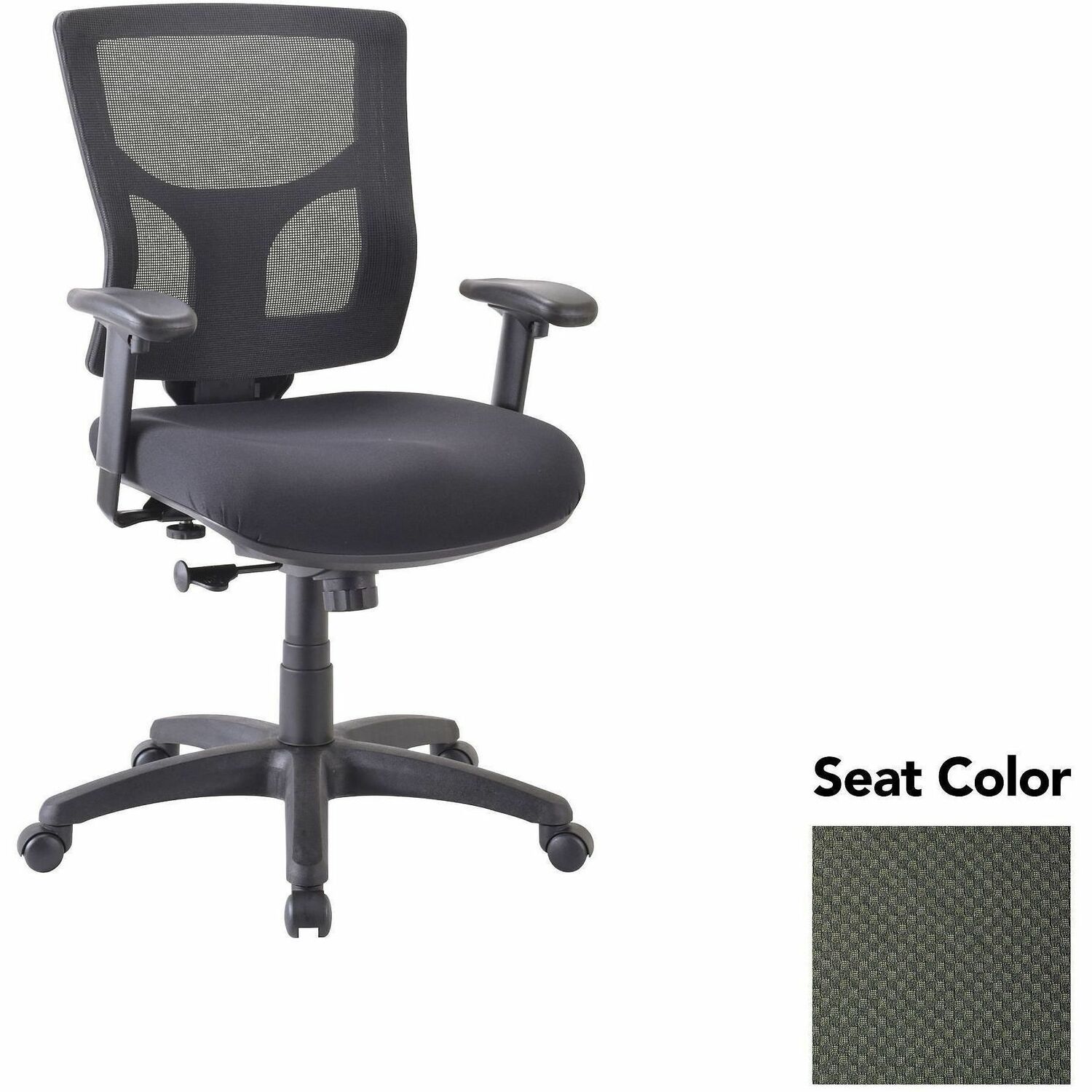 Chair, Mid, Swivel/Tilt, Olive Green