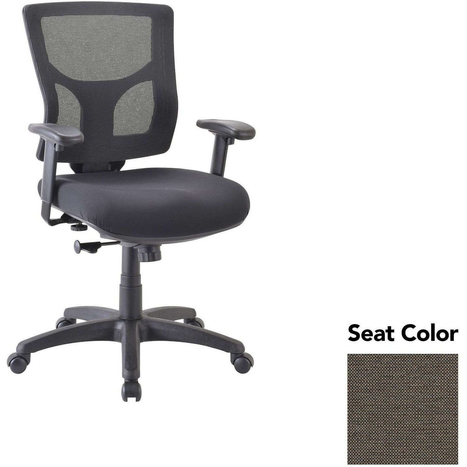 Chair, Mid, Swivel/Tilt, Stonewall