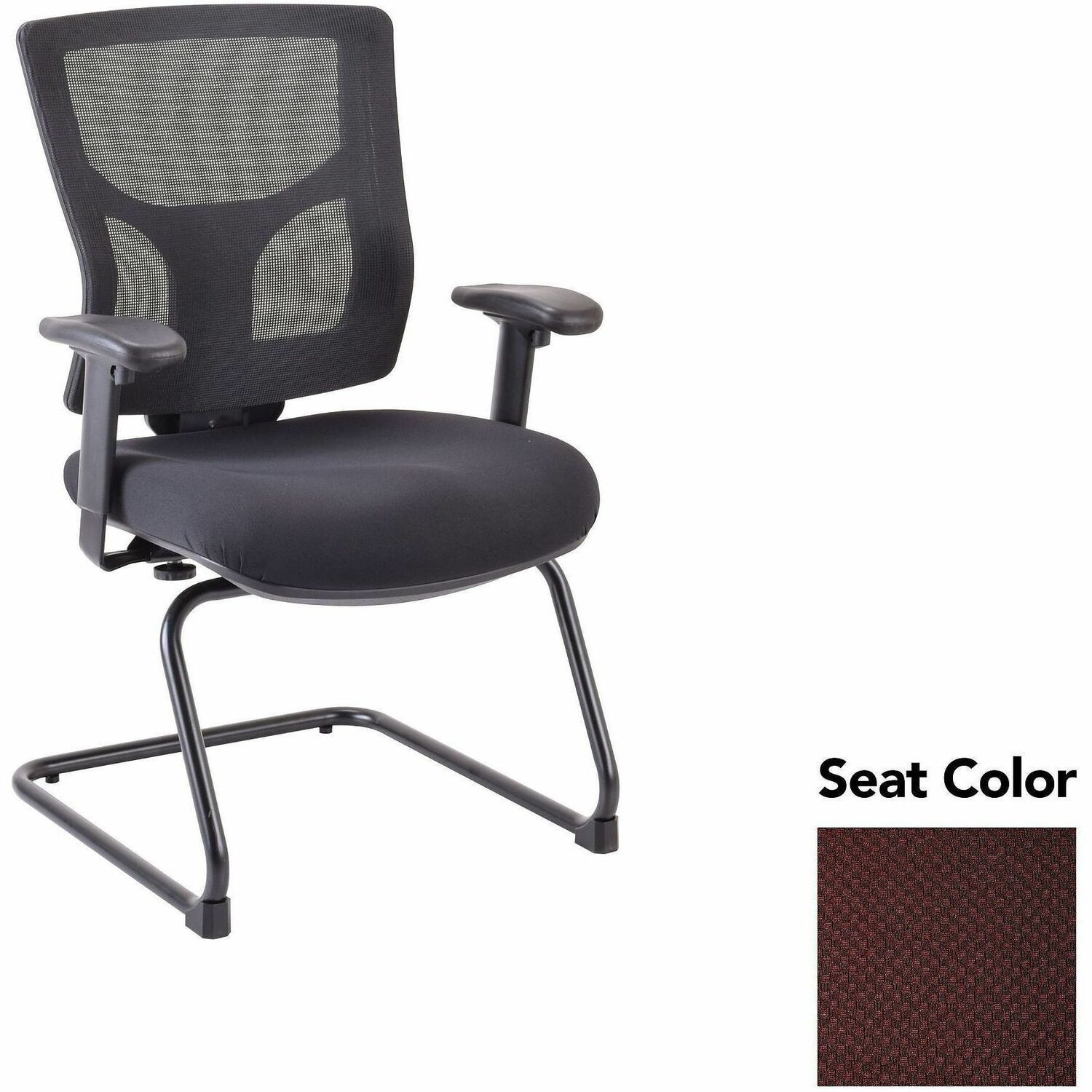 Chair, Guest, Burgundy