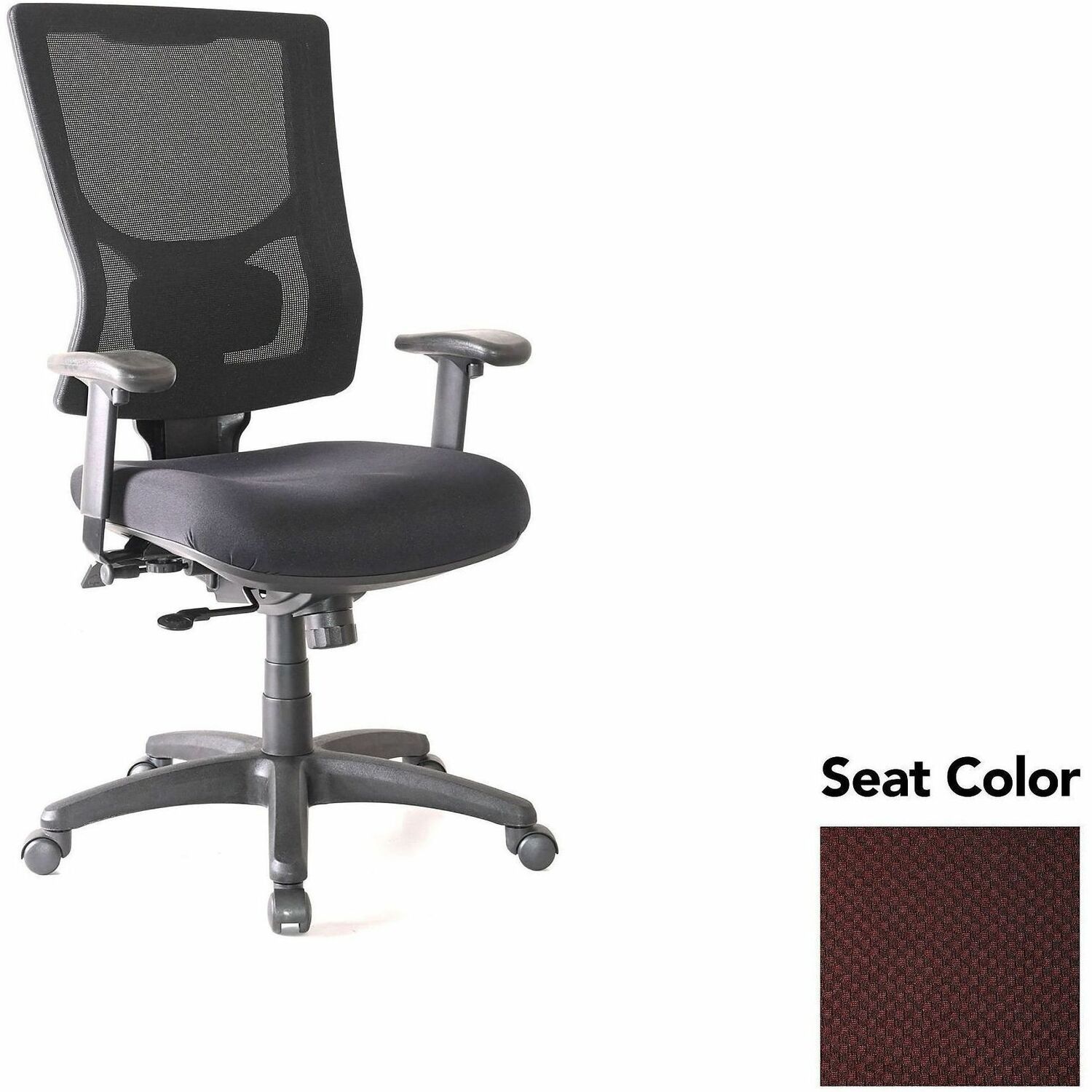 Chair, Hi, Sync, Slider, Burgundy