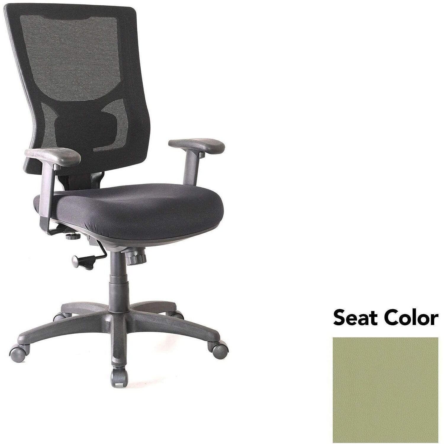 Chair, Hi, Swivel/Tilt, Sage
