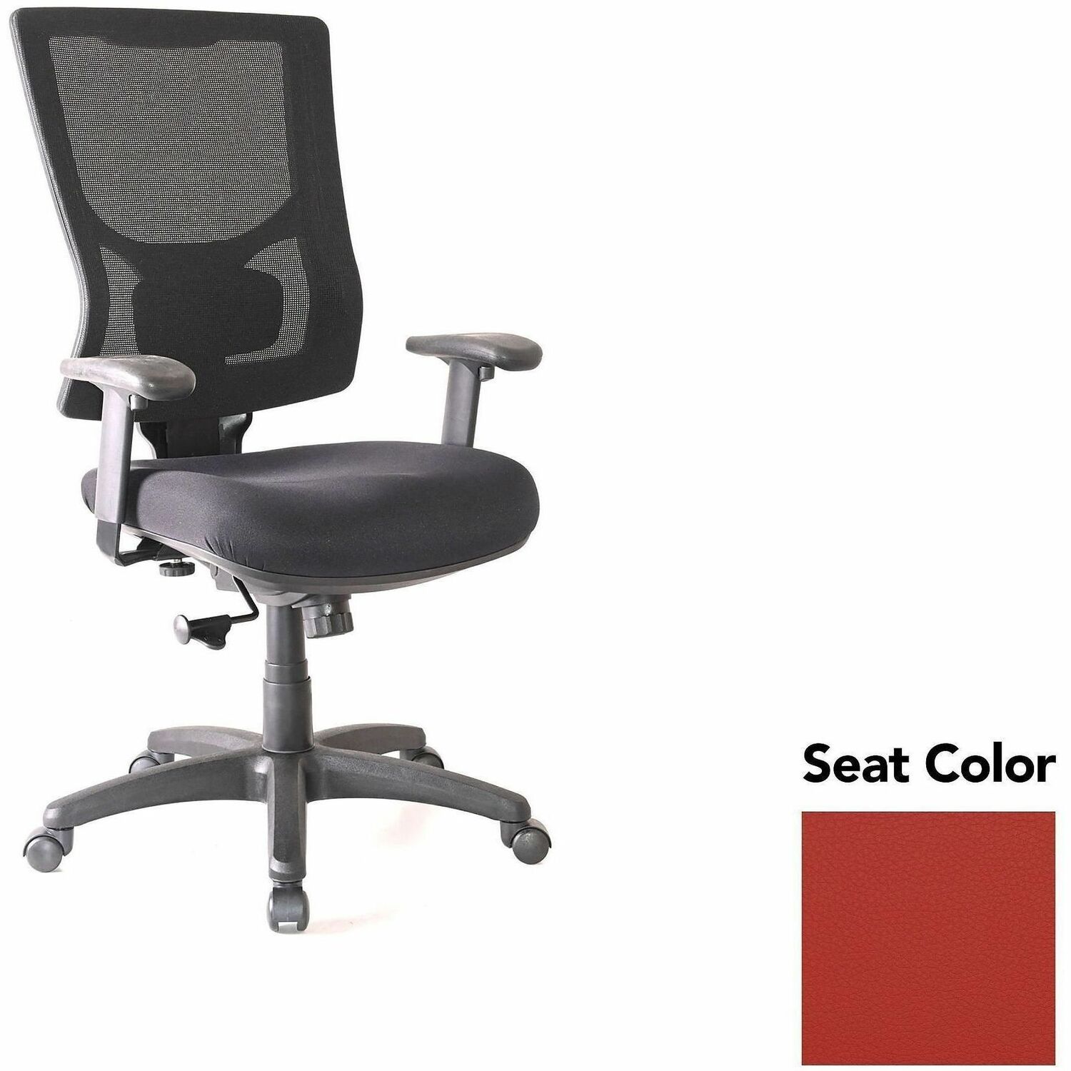 Chair, Hi, Swivel/Tilt, Red Rock