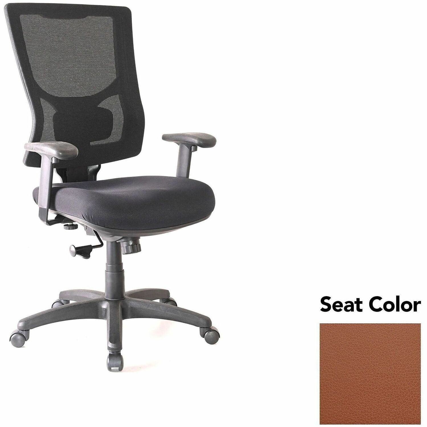 Chair, Hi, Swivel/Tilt, Cordovan