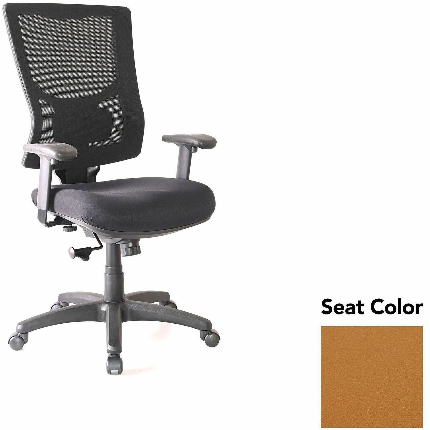 Chair, Hi, Swivel/Tilt, Nutmeg