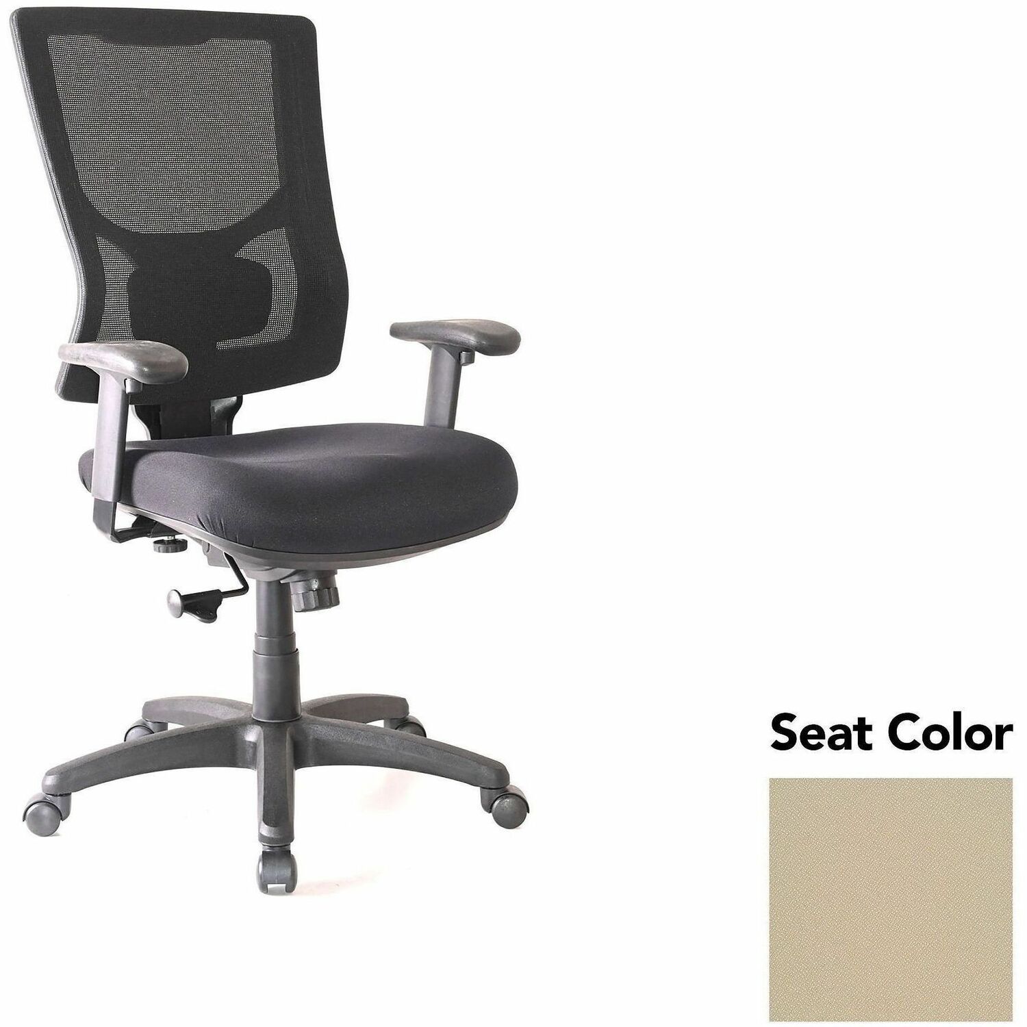 Chair, Hi, Swivel/Tilt, Pumice