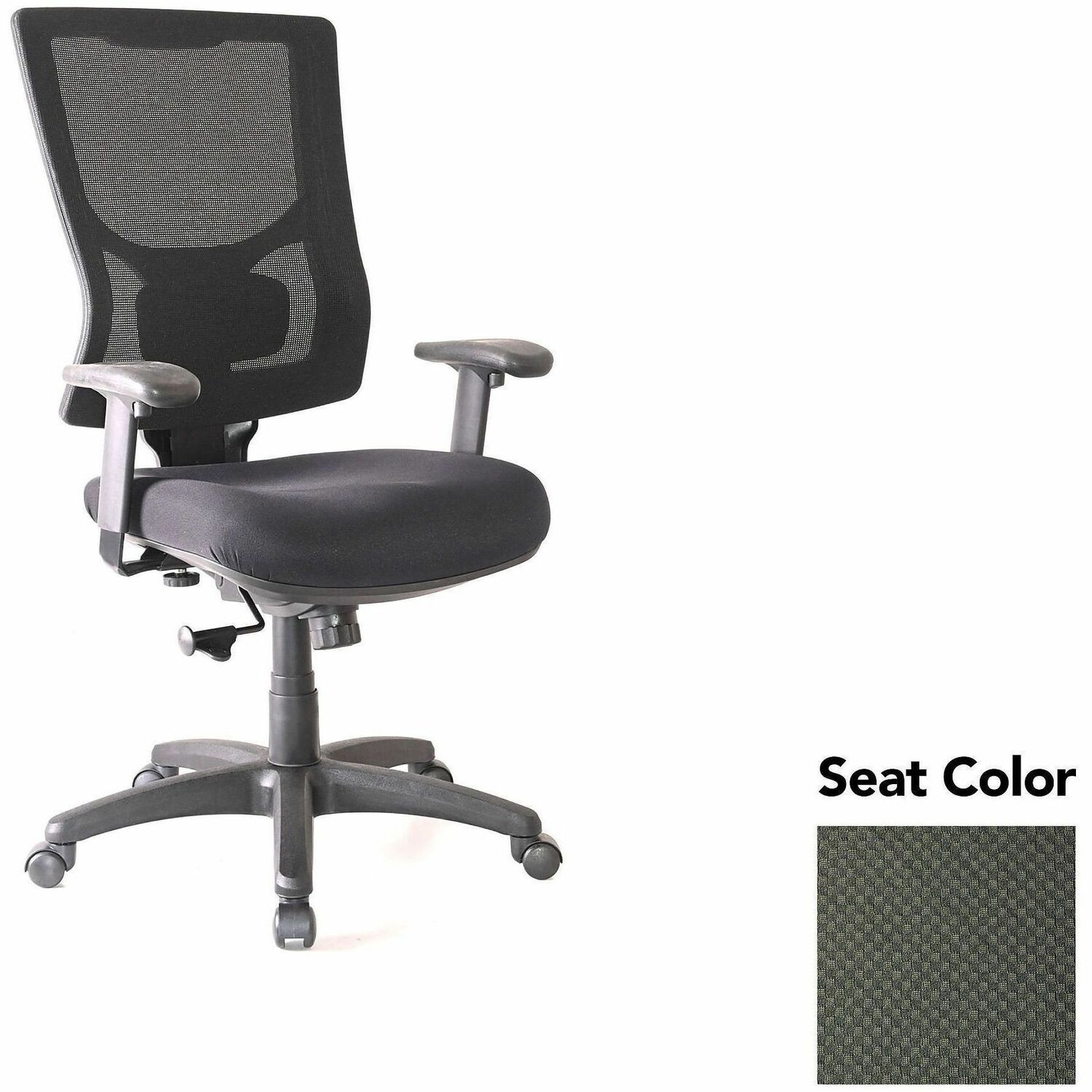 Chair, Hi, Swivel/Tilt, Olive Green