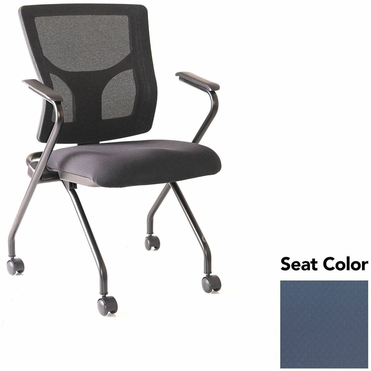 Chair, Train With Arm, Per Blue 2/CT