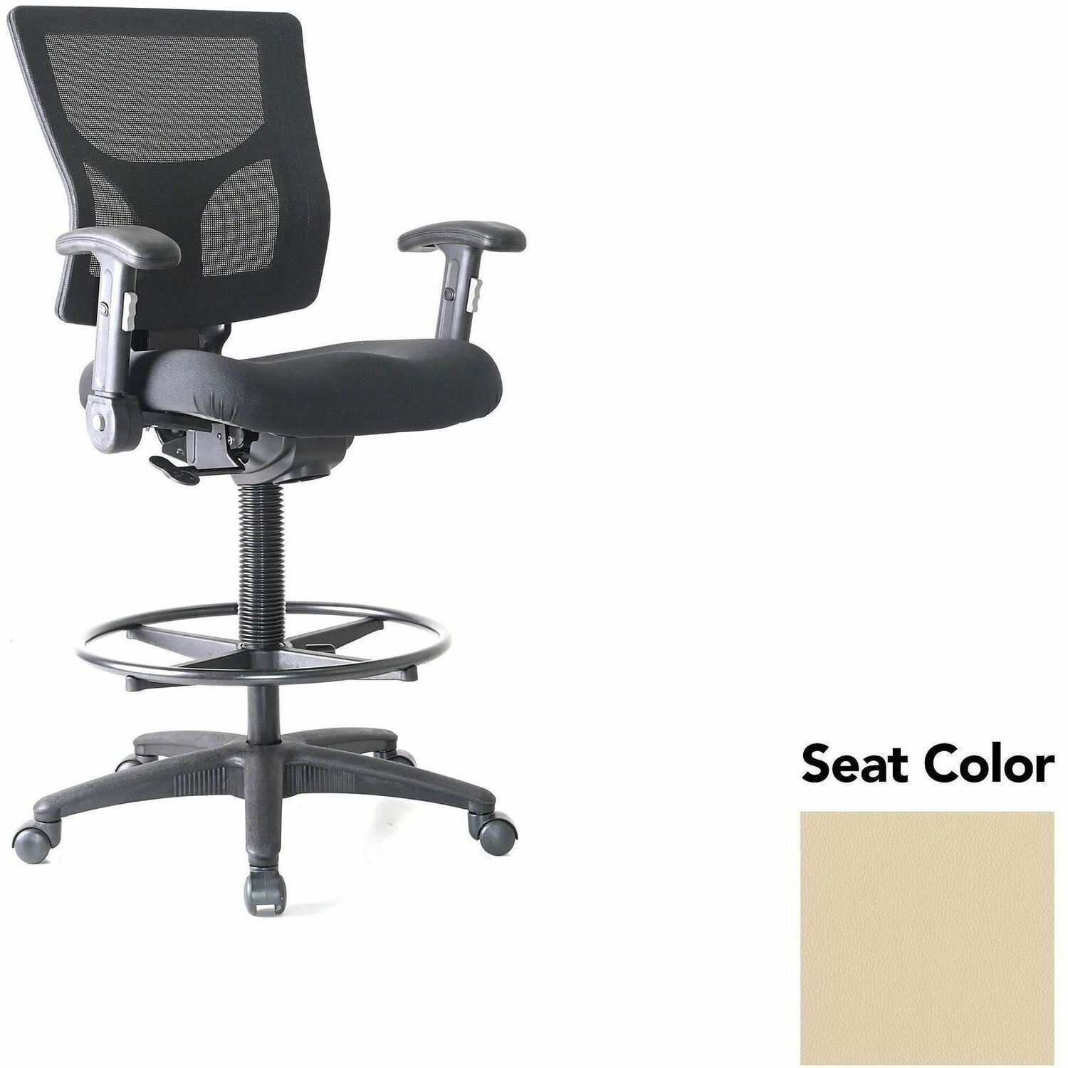 Chair, Stool, Buff