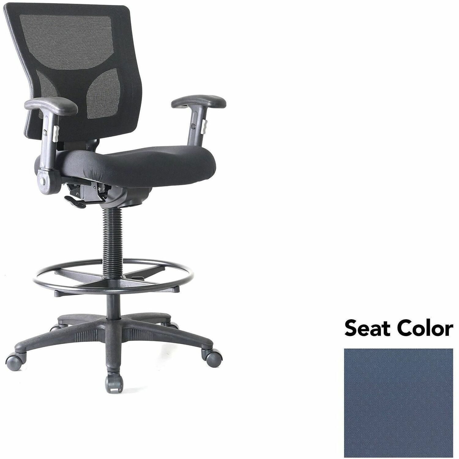 Chair, Stool, Per Blue