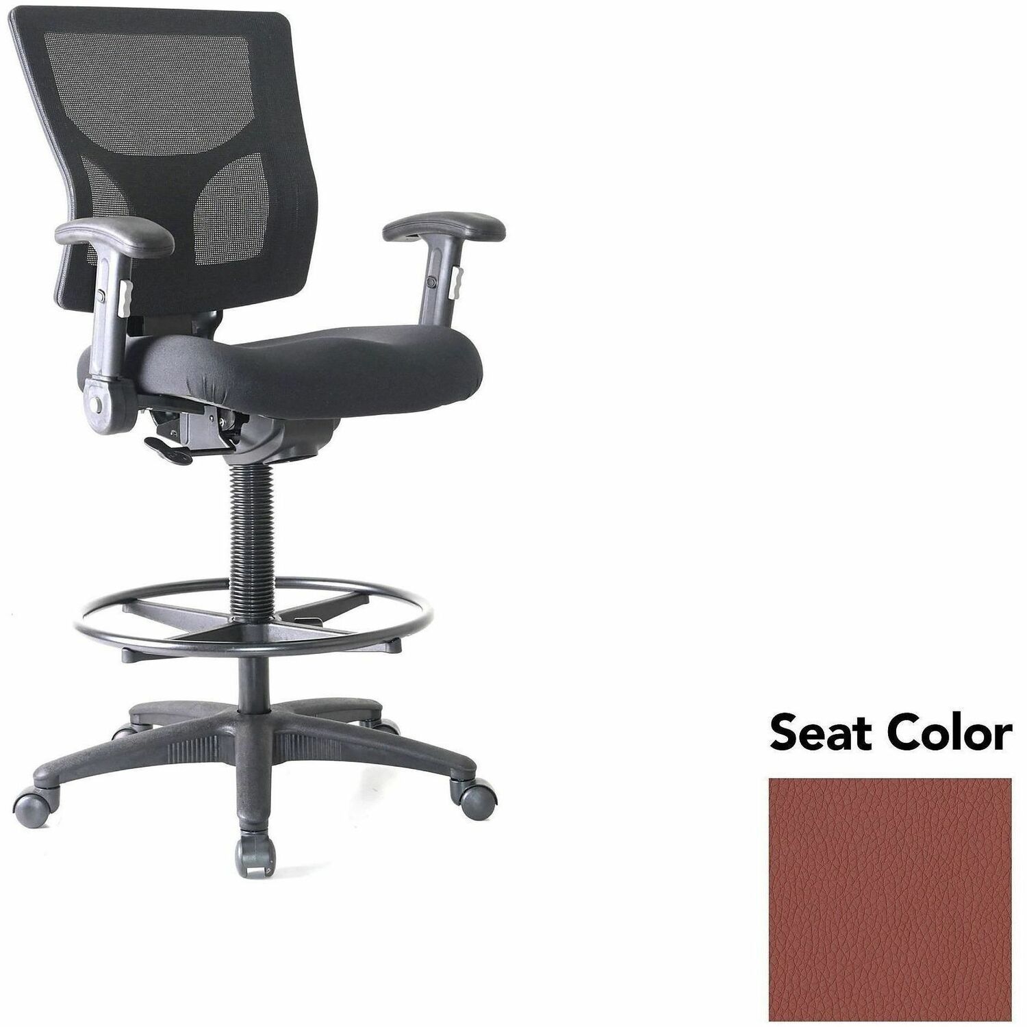 Chair, Stool, Cordovan