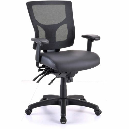 Chair, Antibacterial Seat, 20-1/2"x20-1/2"x35-3/4"-39-3/8", Black
