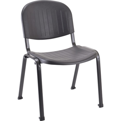 Chair, Stack, Black 4/CT
