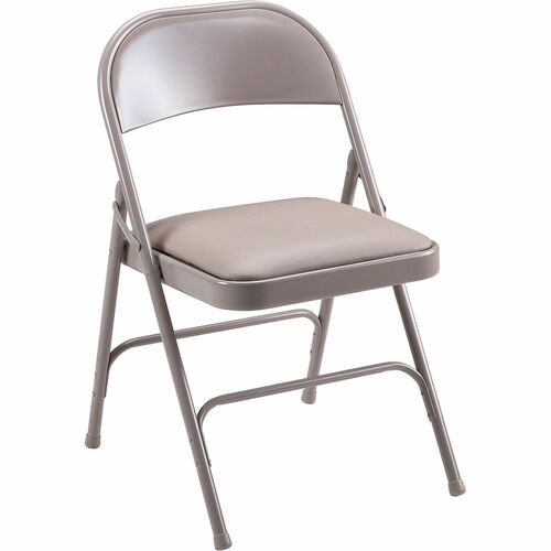 Chair, Folding, Padded Seat, Beige 4/CT