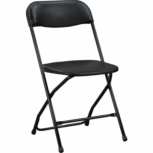 Chair, Folding, 17"Wx17-3/4"Lx31-1/2"H, Black 4/CT