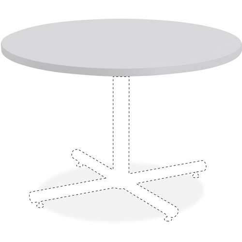 Top, 42", Round, Gray